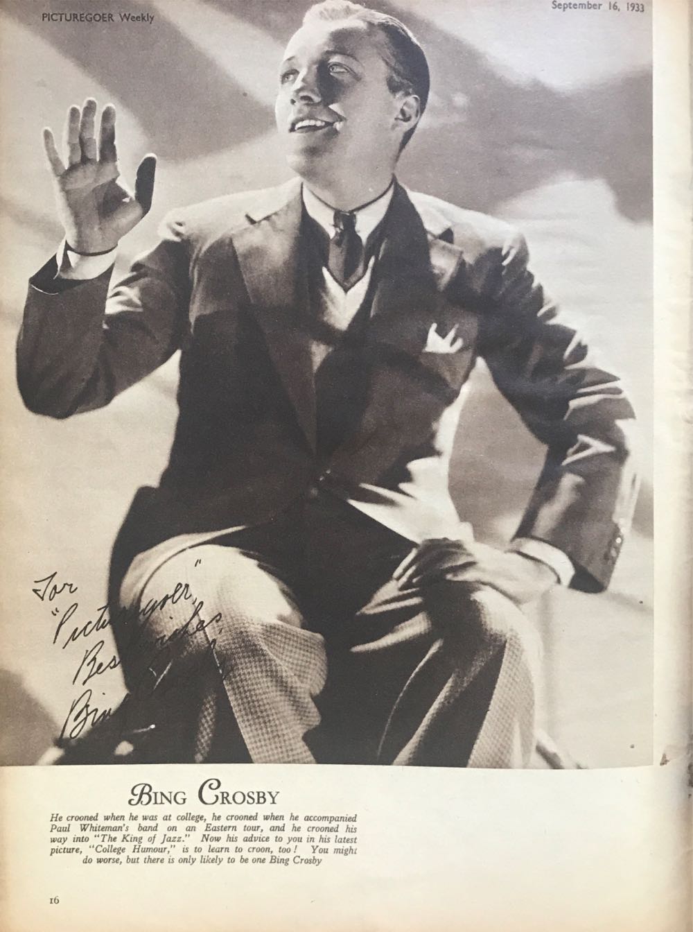 Picturegoer  (September) magazine collectible - Main Image 4