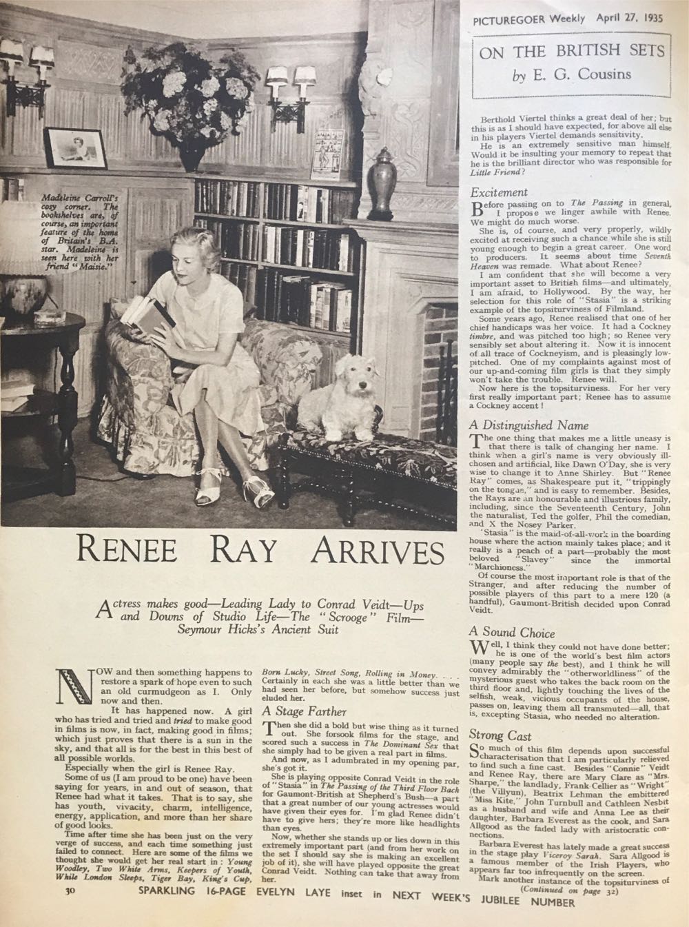 Picturegoer  (April) magazine collectible - Main Image 4