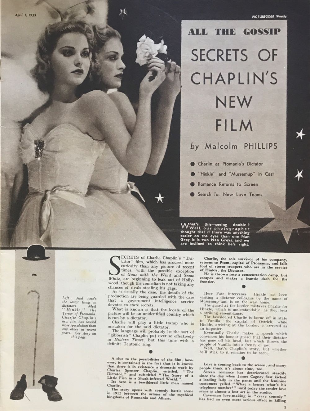 Picturegoer  (April) magazine collectible - Main Image 2