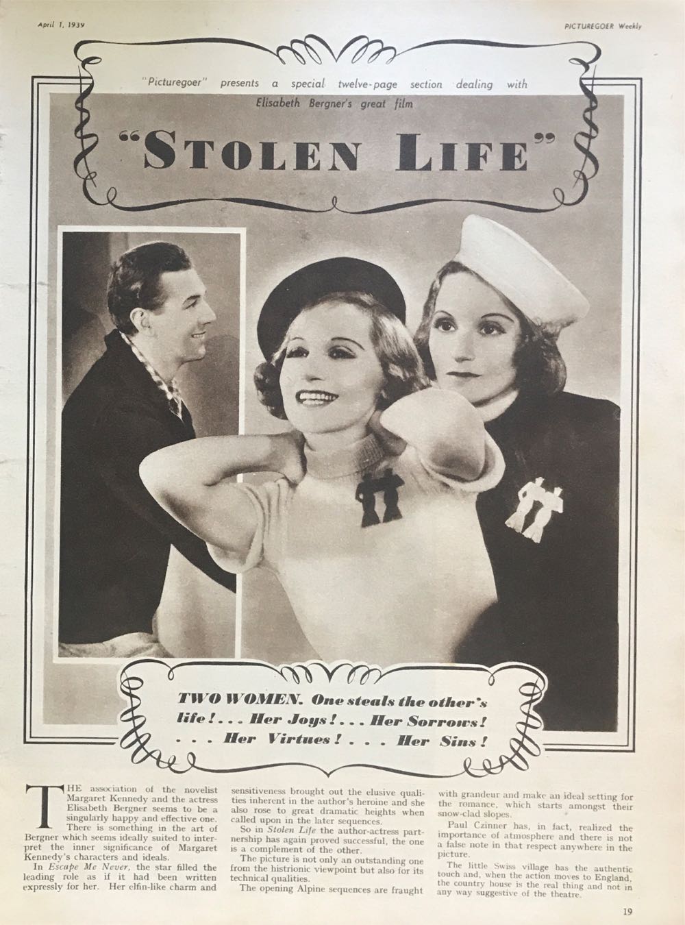 Picturegoer  (April) magazine collectible - Main Image 4