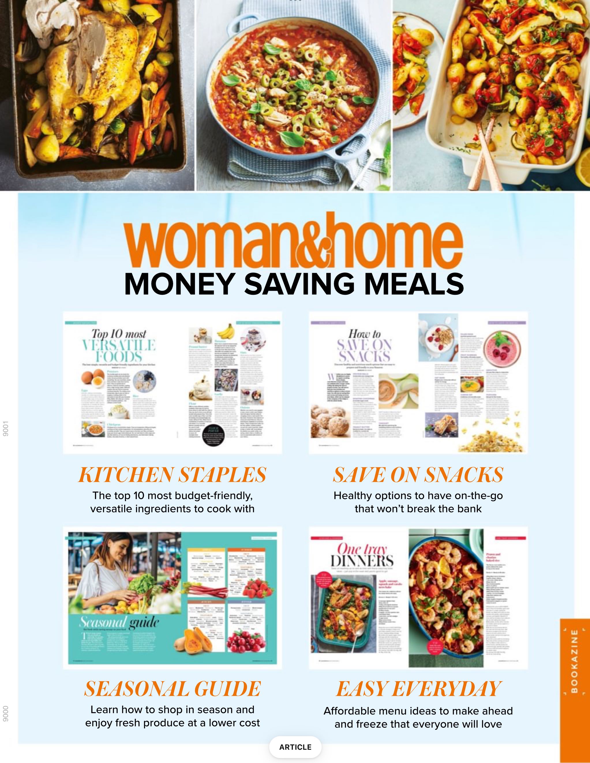 Woman&Home Money-Saving Meals  2023 July  (July) magazine collectible - Main Image 2