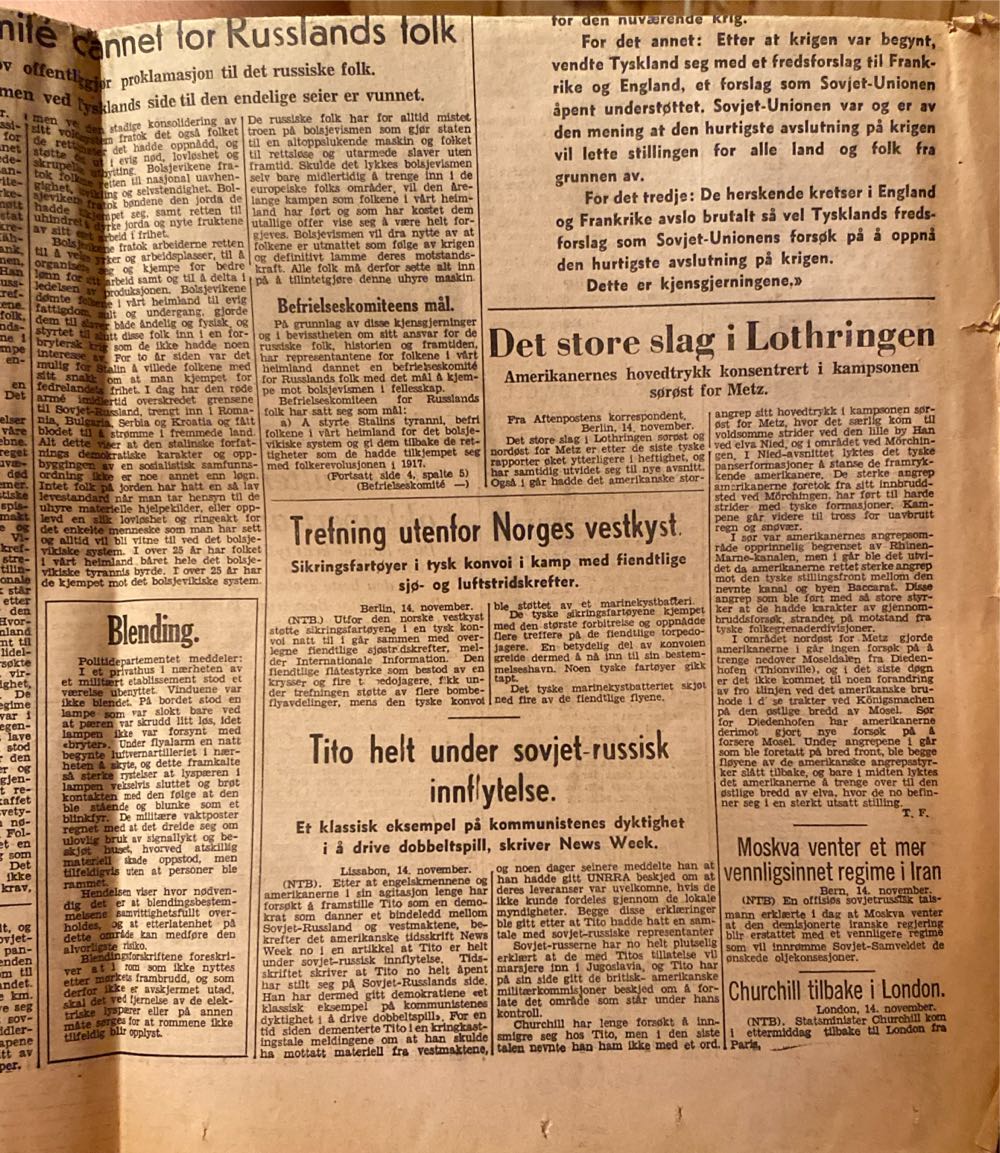 Aftenposten (H)  (November) magazine collectible - Main Image 4