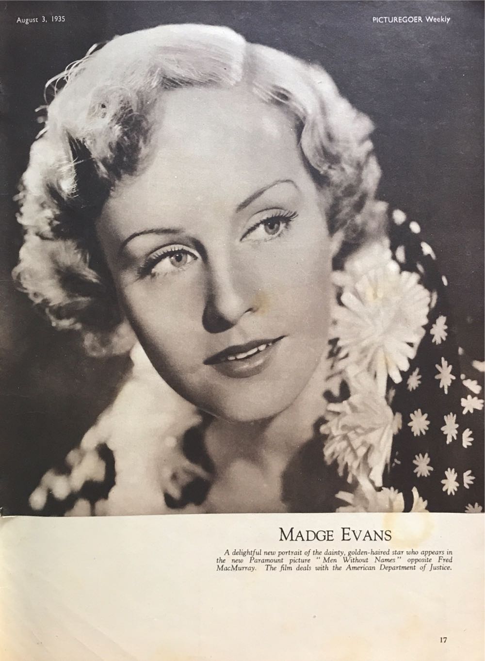 Picturegoer  (August) magazine collectible - Main Image 3