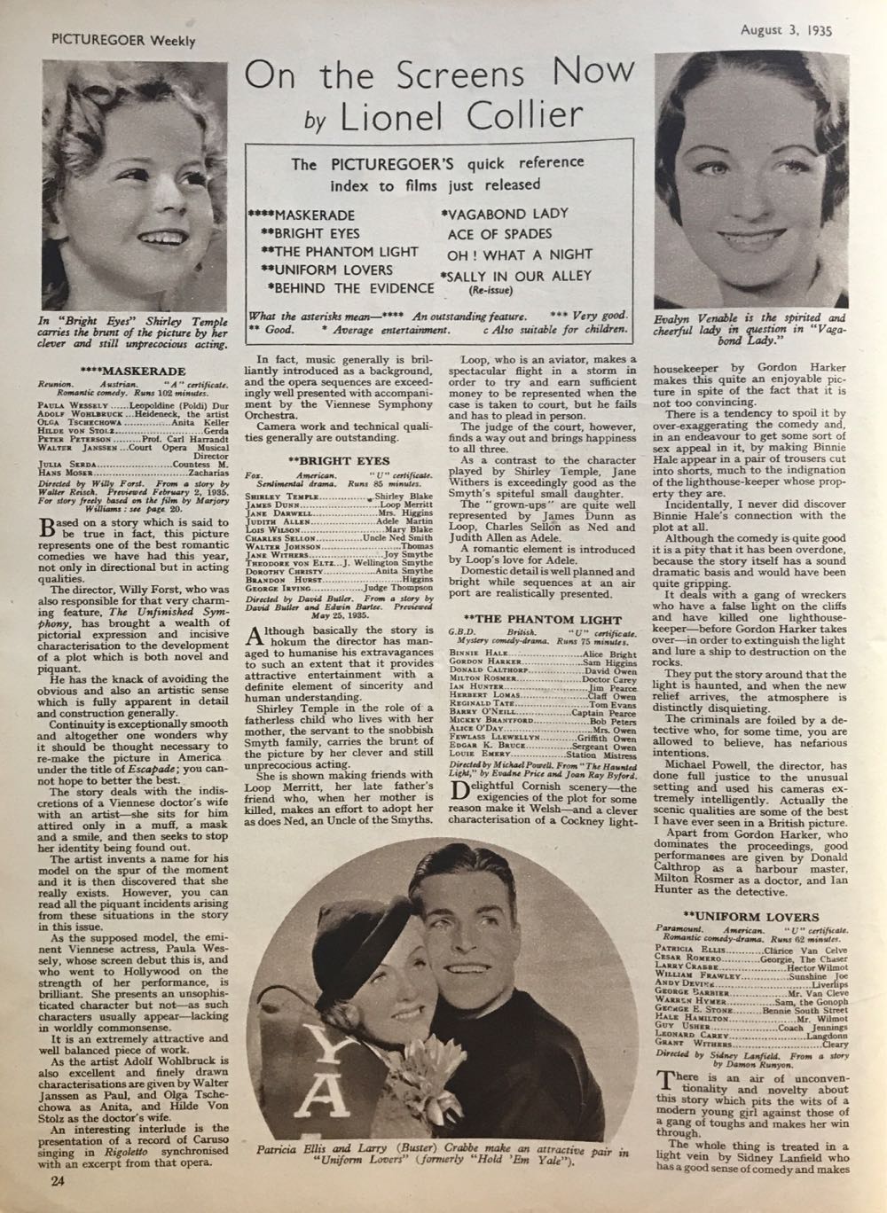 Picturegoer  (August) magazine collectible - Main Image 4