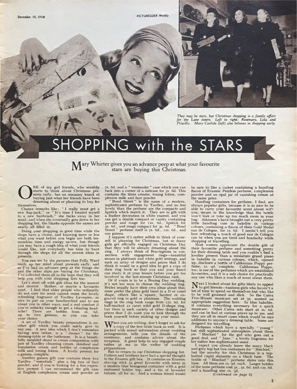 Picturegoer  (December) magazine collectible - Main Image 3