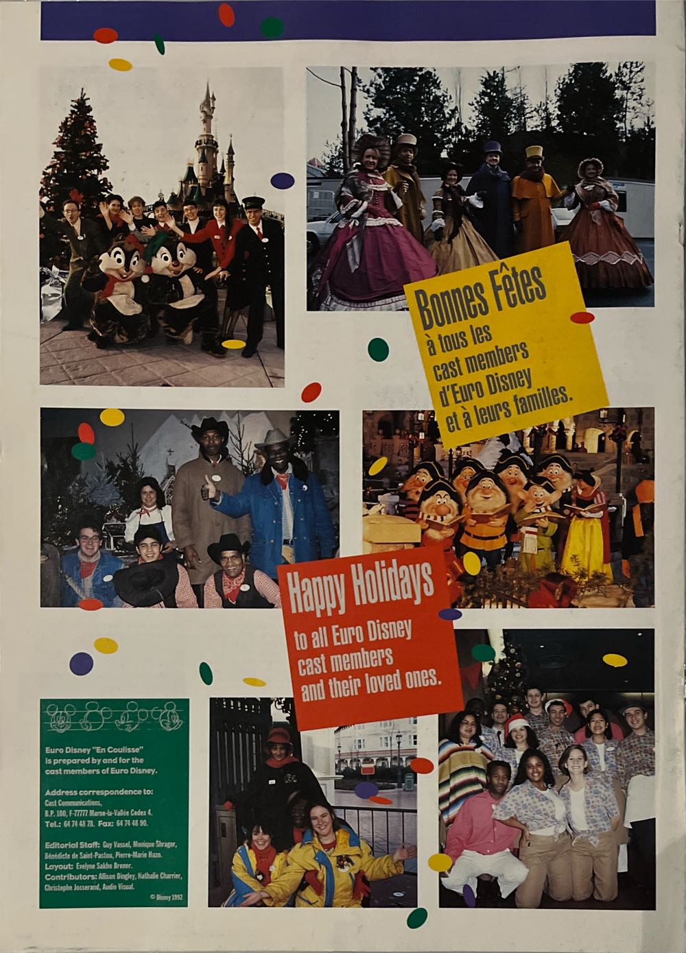 En Coulisse Vol. 3 Nr. 6  (December) magazine collectible - Main Image 2