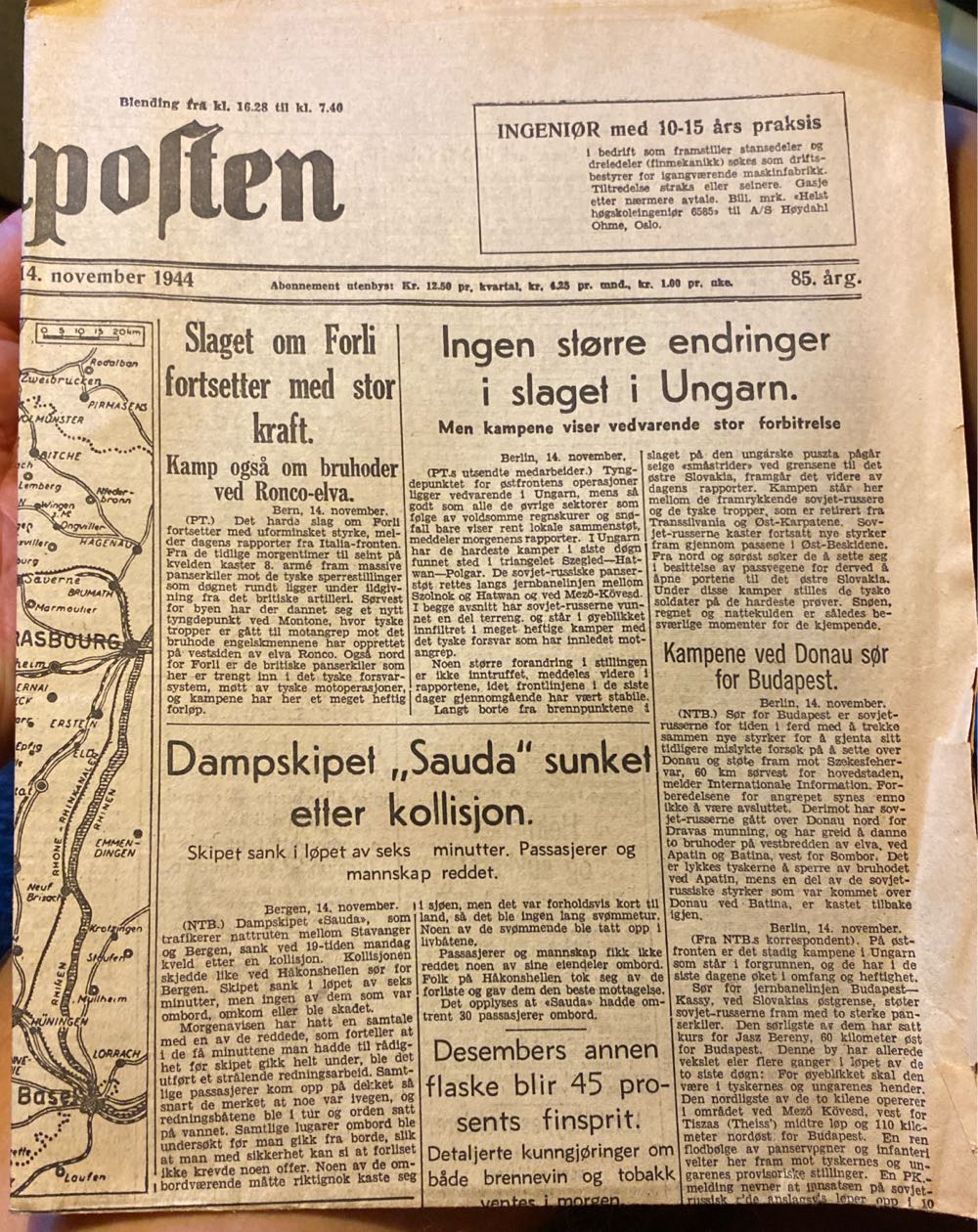 Aftenposten (H)  (November) magazine collectible - Main Image 2