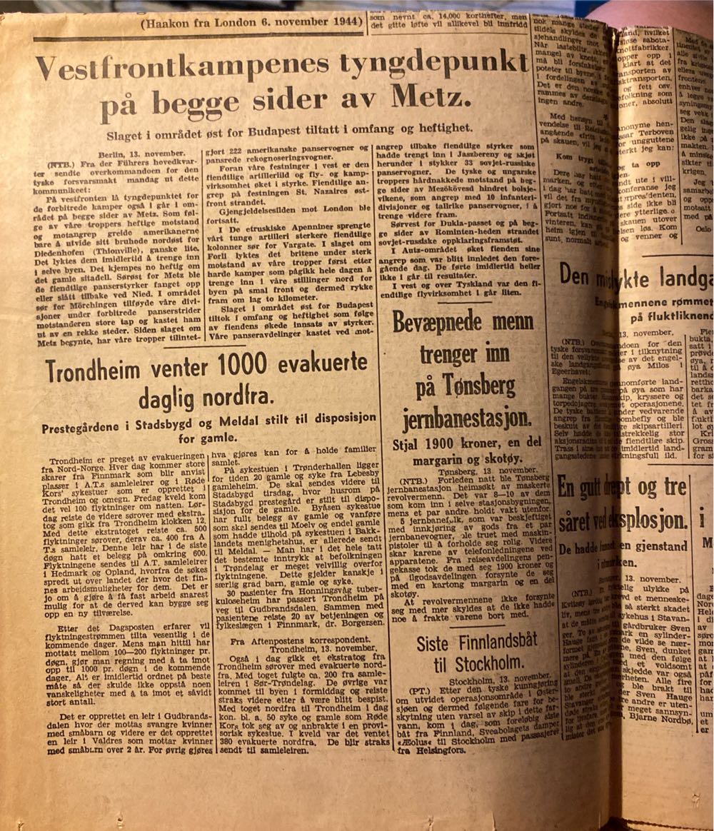 Aftenposten (H)  (November) magazine collectible - Main Image 3