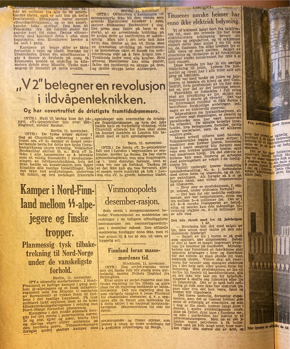 Aftenposten (H)  (November) magazine collectible - Main Image 3