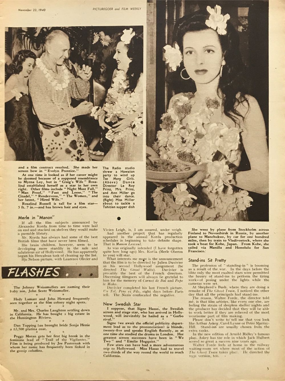 Picturegoer  (November) magazine collectible - Main Image 2