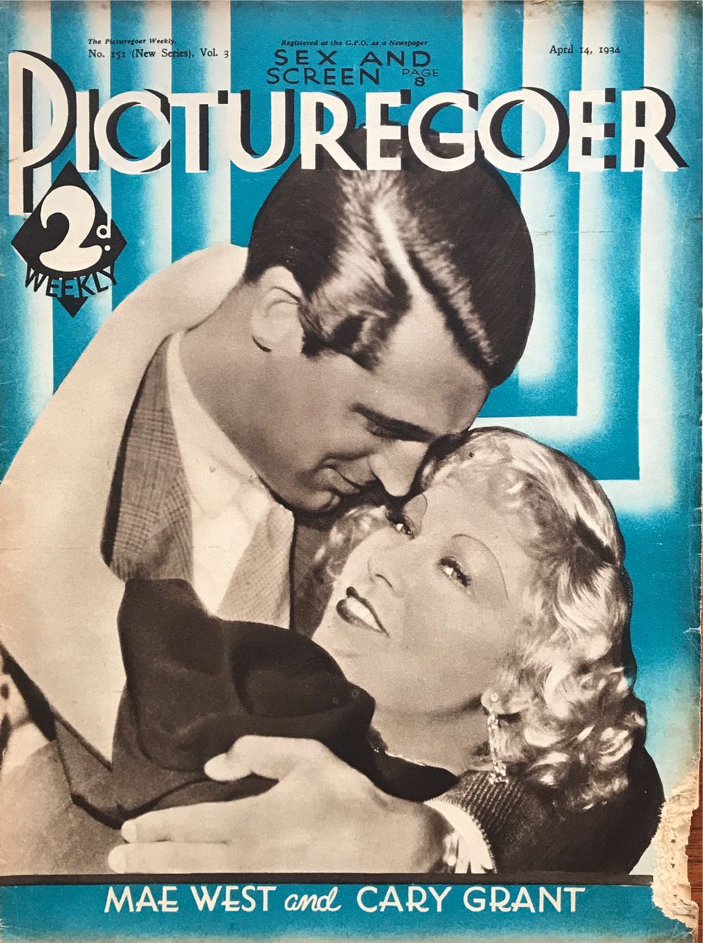 Picturegoer  (April) magazine collectible - Main Image 1