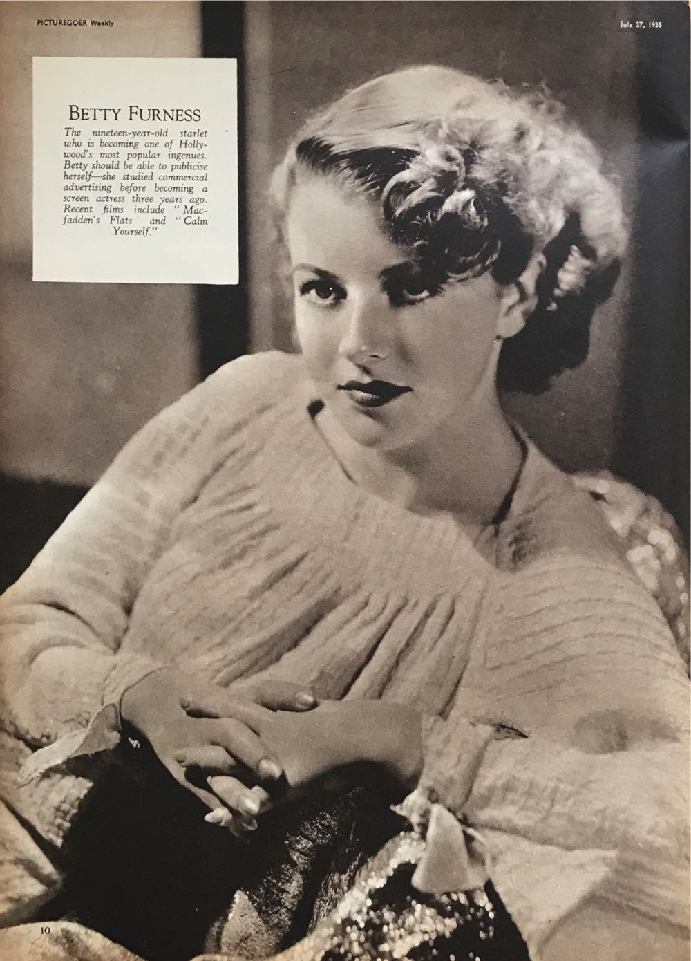 Picturegoer  (July) magazine collectible - Main Image 2