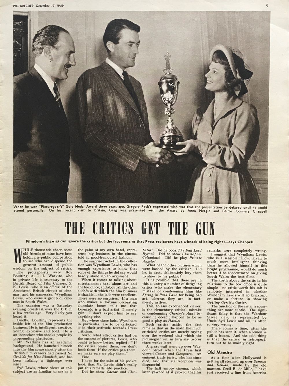 Picturegoer  (December) magazine collectible - Main Image 2