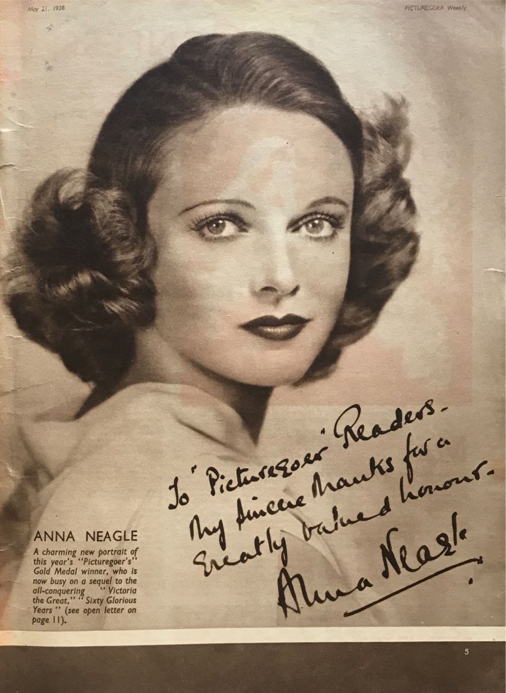 Picturegoer  (May) magazine collectible - Main Image 2