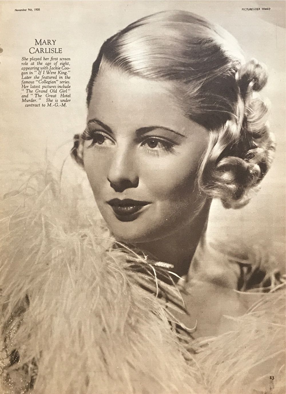 Picturegoer  (November) magazine collectible - Main Image 3