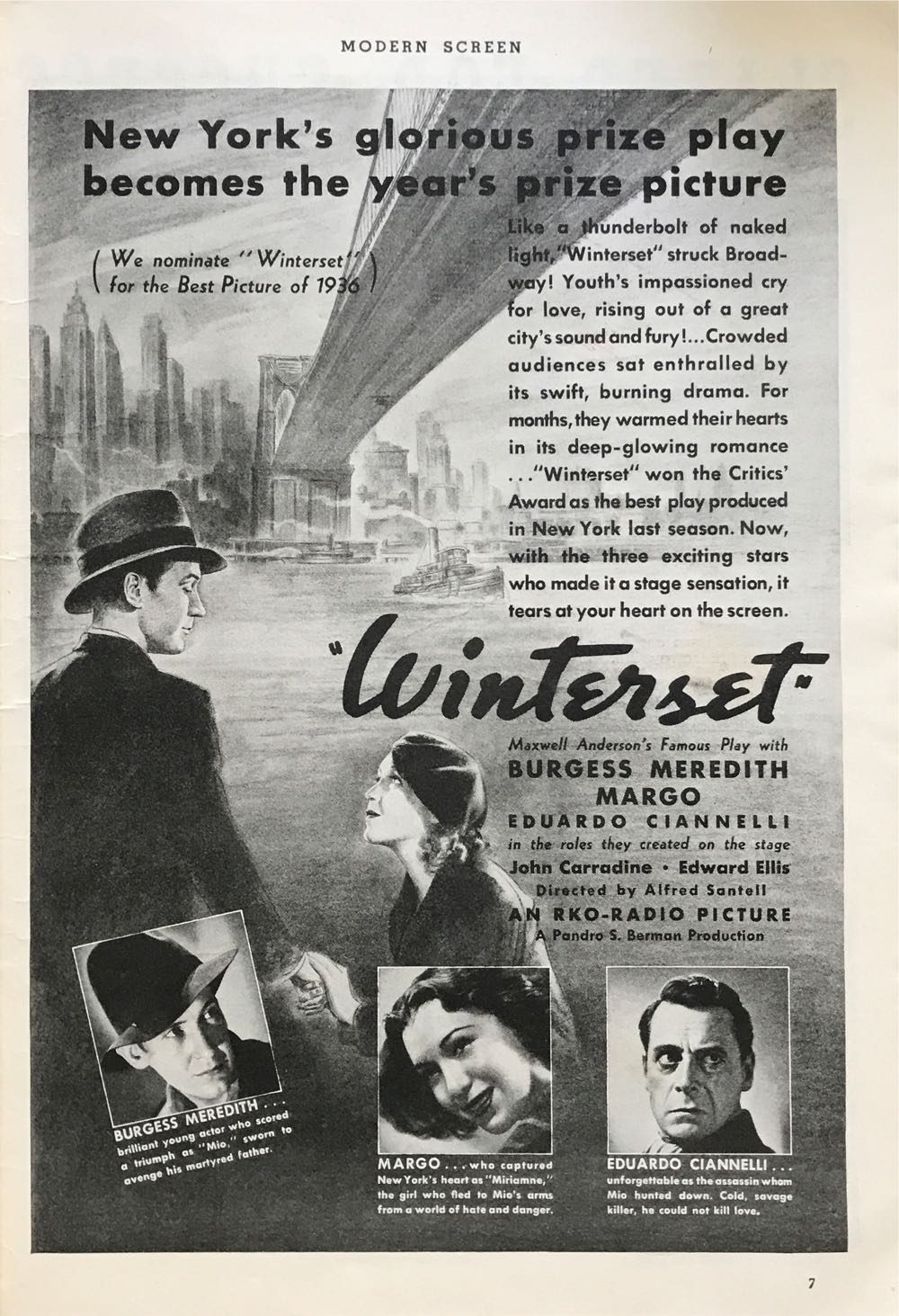 Modern Screen  (December) magazine collectible - Main Image 2