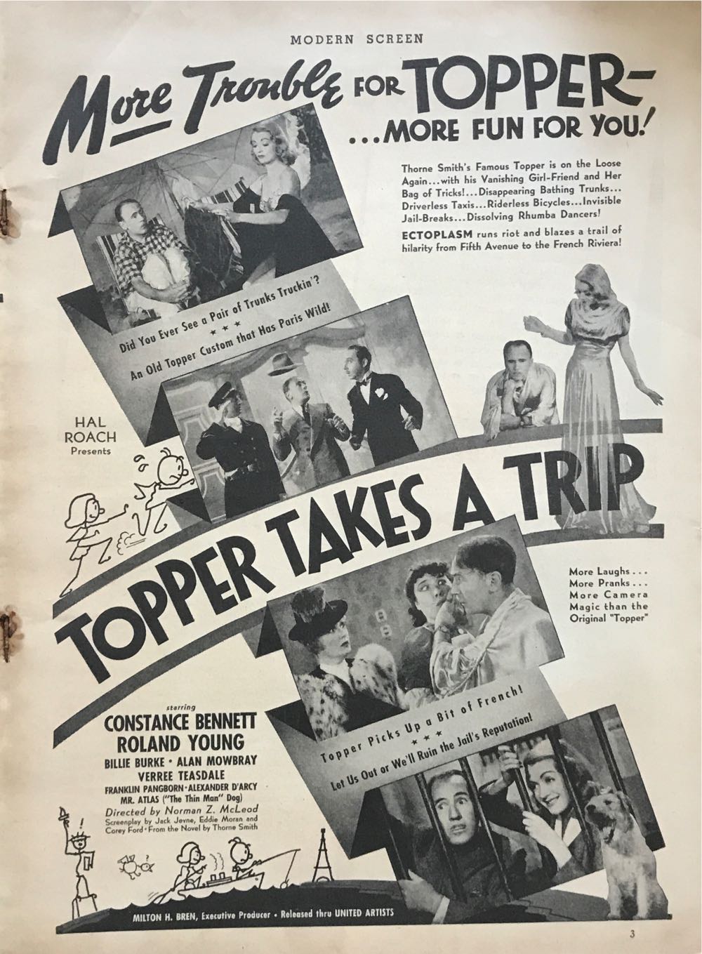 Modern Screen  (February) magazine collectible - Main Image 2