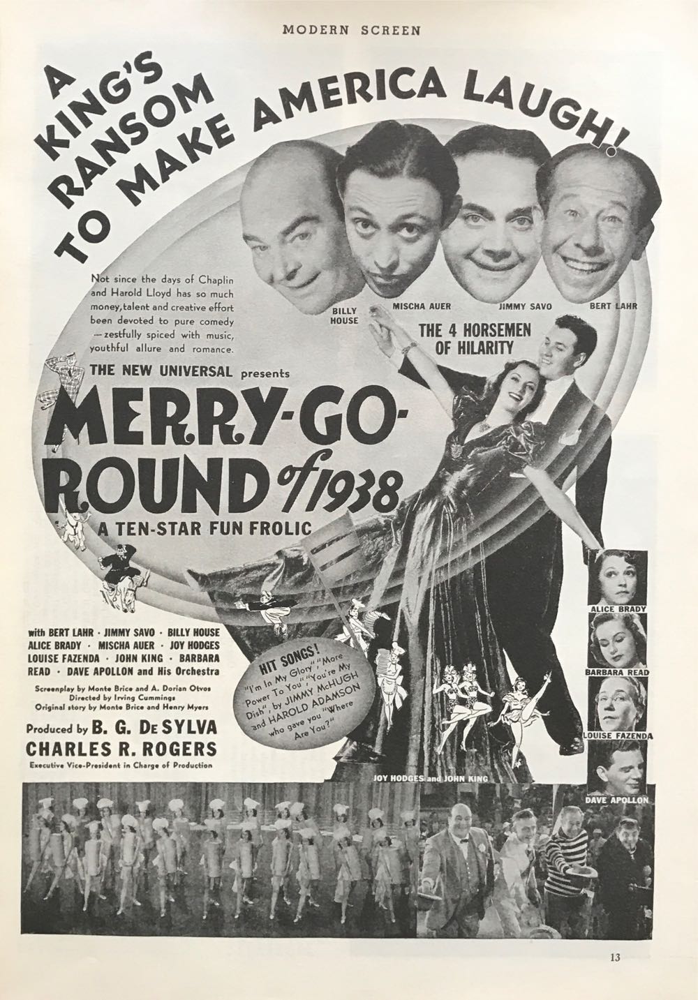 Modern Screen  (December) magazine collectible - Main Image 2