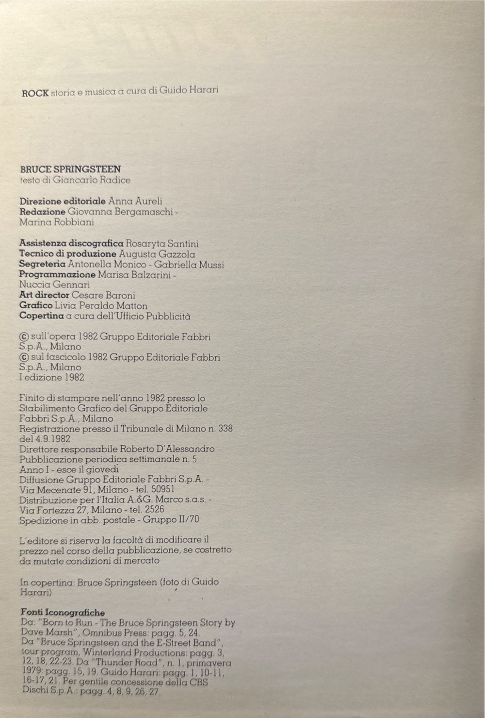 Rock Storia E Musica  (May) magazine collectible - Main Image 2