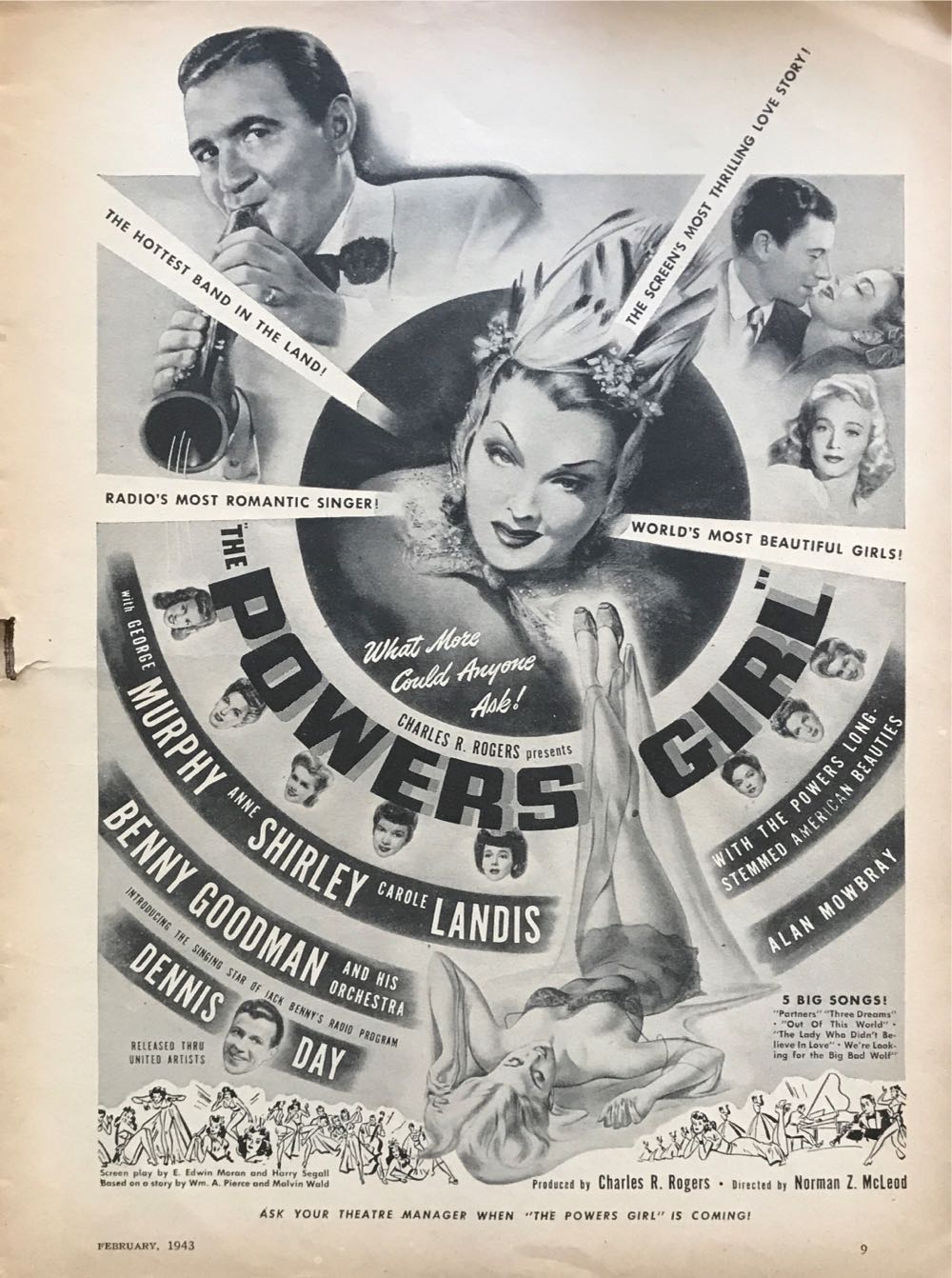 Modern Screen  (February) magazine collectible - Main Image 2