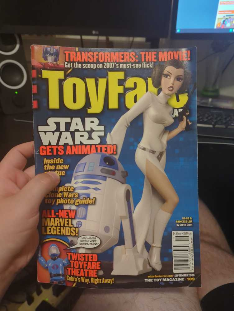 Toyfare June Issue The Toy & 2006 Wizard All Your Choice  (September) magazine collectible [Barcode 725274038084] - Main Image 2
