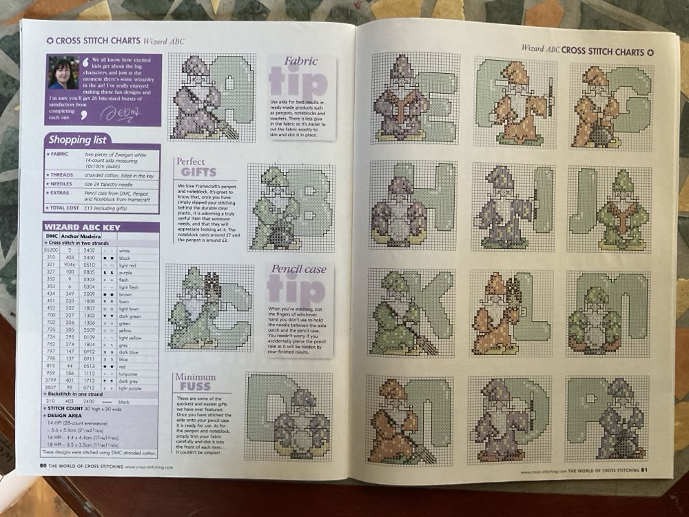 World Of Cross Stitching  (October) magazine collectible [Barcode 9771460197012] - Main Image 4