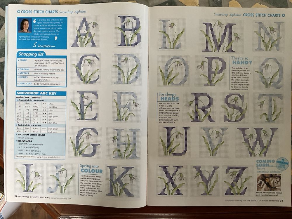 World Of Cross Stitching  (January) magazine collectible [Barcode 9771460197029] - Main Image 3