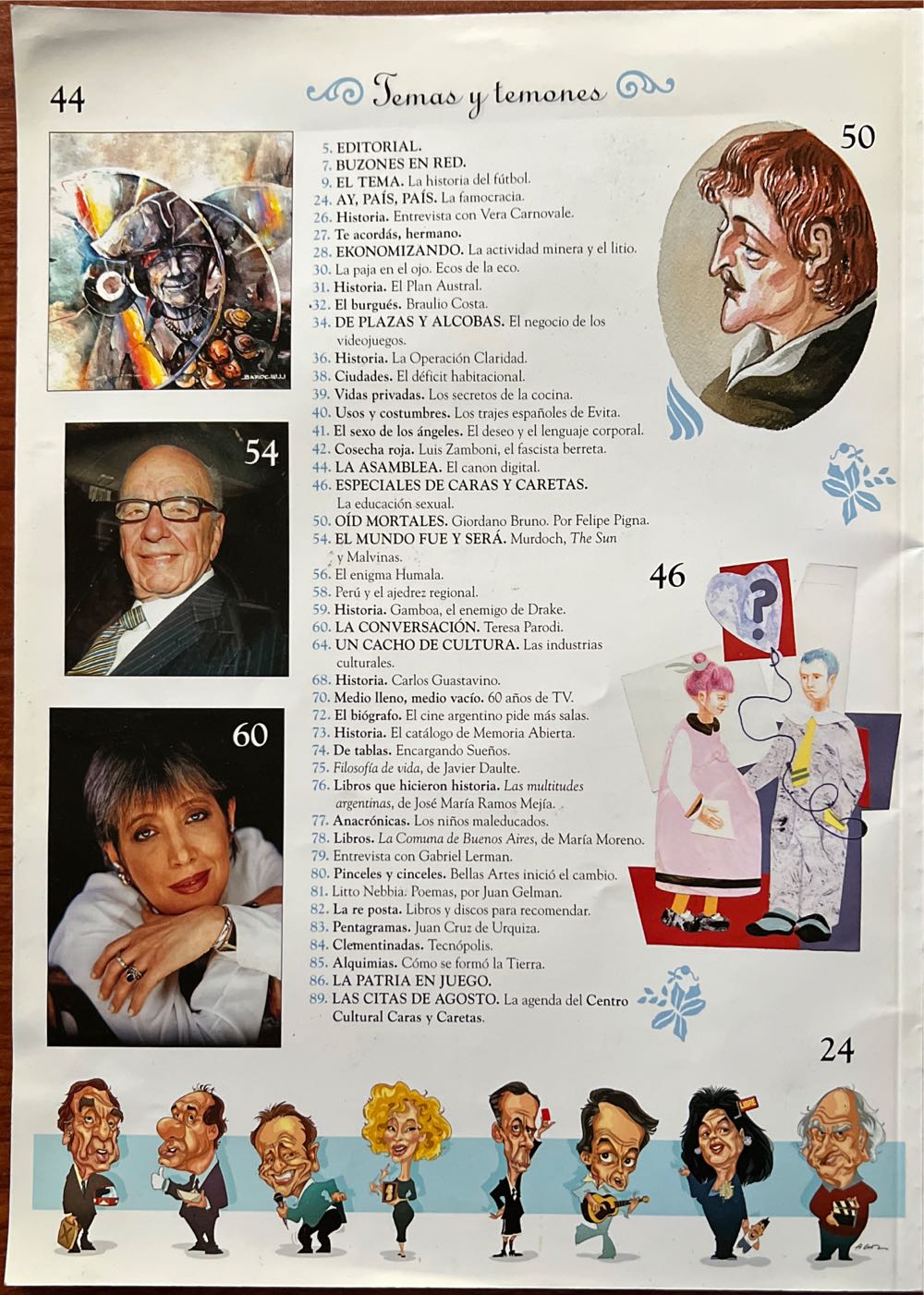 Caras Y Caretas..a.olmedo..el Yeneral De La Risa Nuevo!!!  magazine collectible [Barcode 9770327638002] - Main Image 2