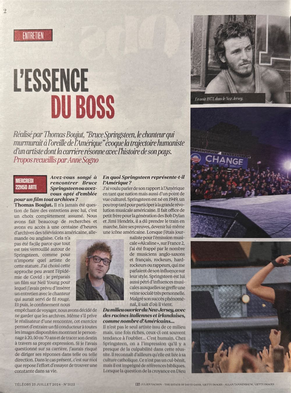 Tele Obs  (July) magazine collectible - Main Image 2