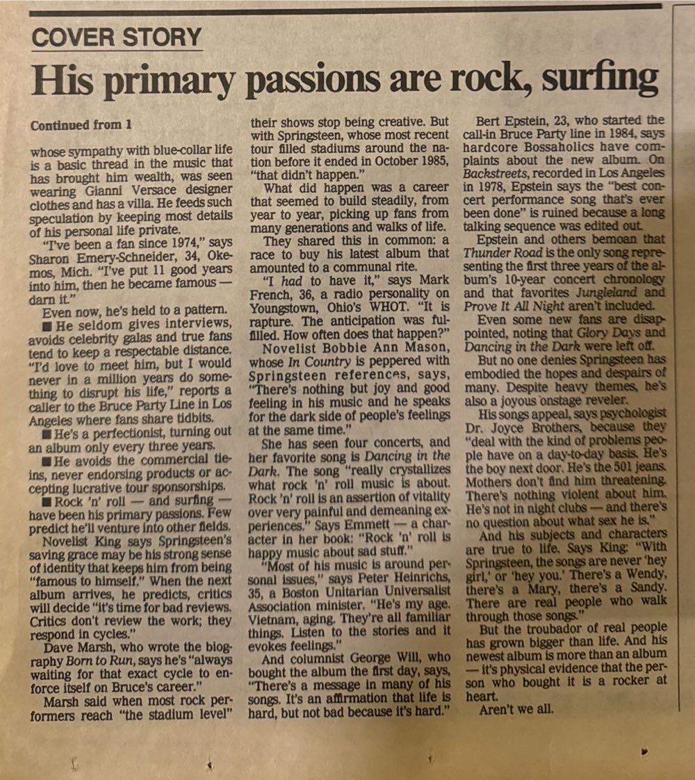 Usa Today  (November) magazine collectible - Main Image 2