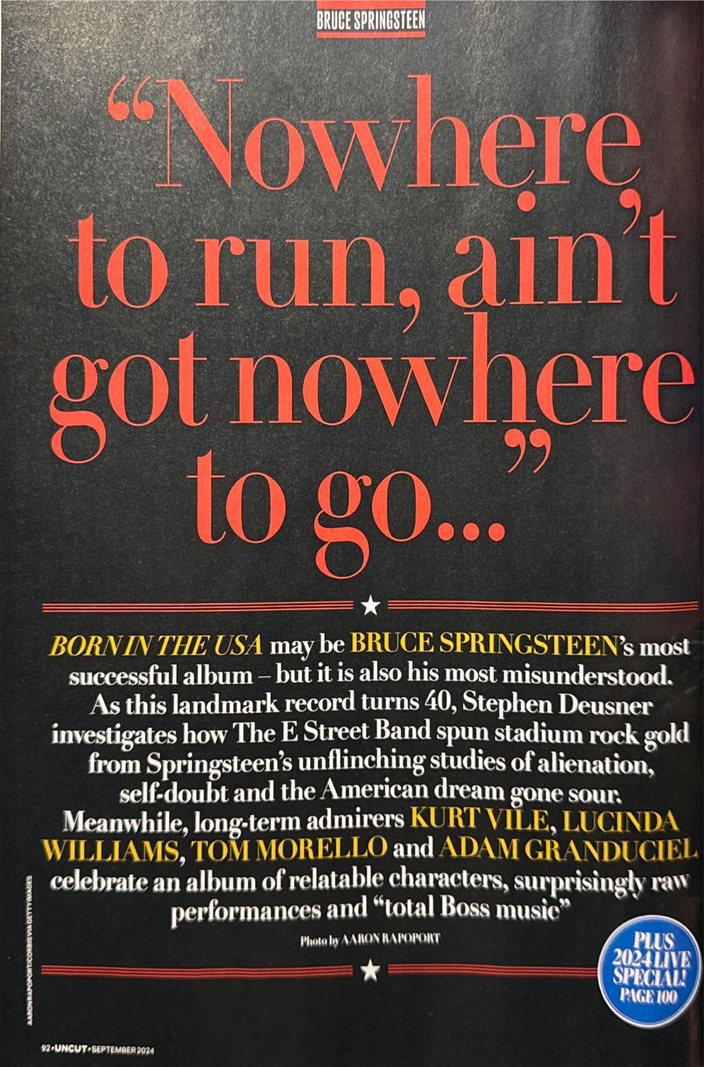 Uncut  (September) magazine collectible - Main Image 2