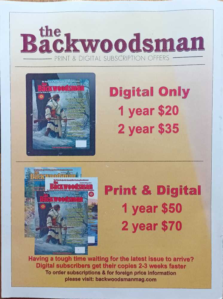 the Backwoodsman  (January) magazine collectible - Main Image 2