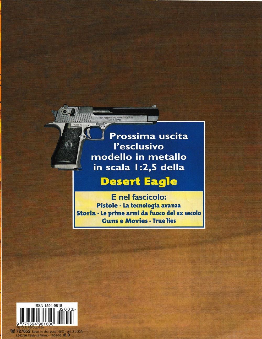 Pistole & Revolver Da Collezione  (February) magazine collectible [Barcode 9771594981600] - Main Image 2