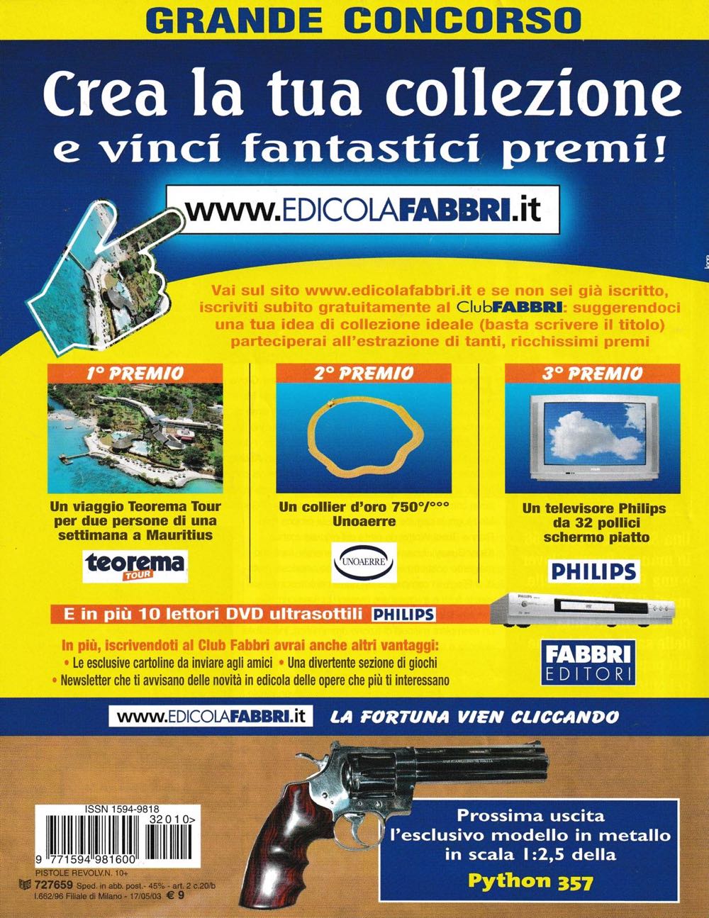 Pistole & Revolver Da Collezione  (May) magazine collectible [Barcode 977159498160032010] - Main Image 2