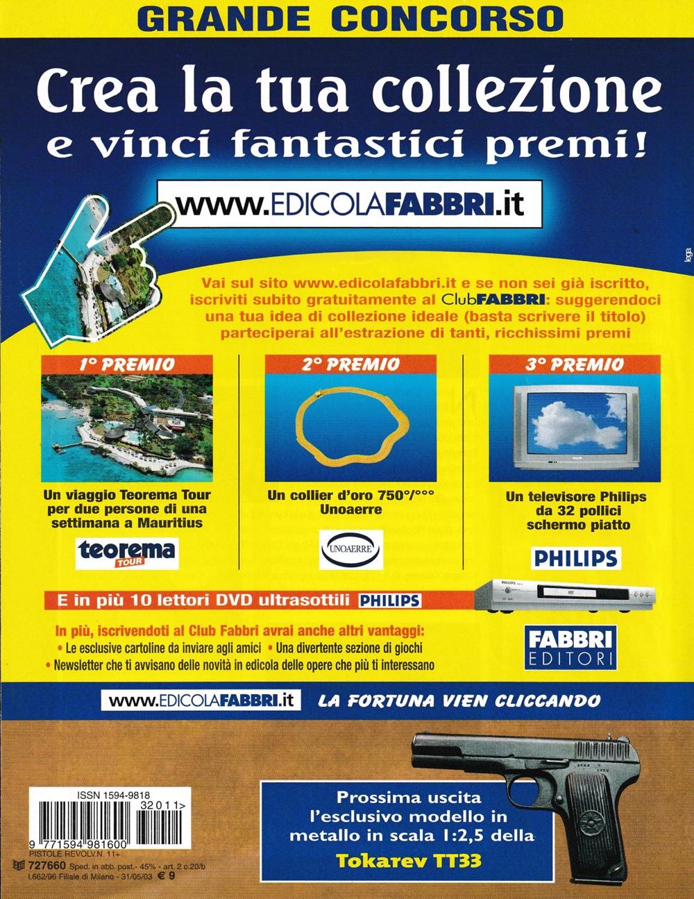 Pistole & Revolver Da Collezione  (May) magazine collectible [Barcode 977159498160032011] - Main Image 2