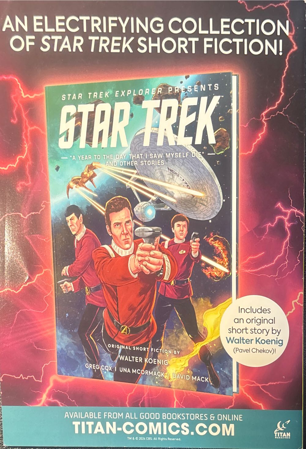 Star Trek Explorer #12  (October) magazine collectible [Barcode 07391701005912] - Main Image 2