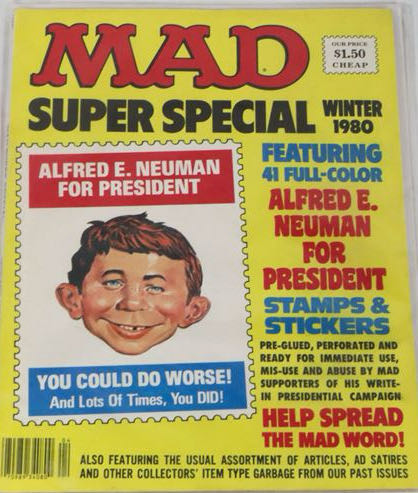 Mad Super Special  (December) magazine collectible [Barcode 07098934080004] - Main Image 1