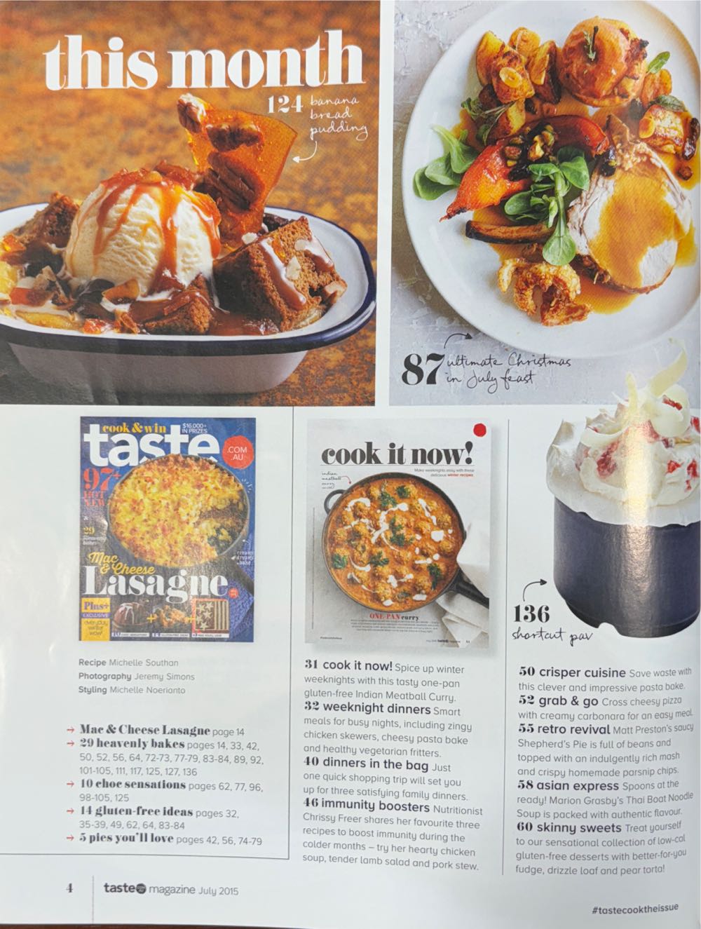 Taste Magazine Issue 22  (July) magazine collectible [Barcode 9312966131607] - Main Image 2