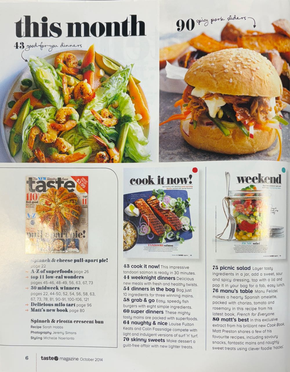 Taste Magazine Issue 14  (October) magazine collectible [Barcode 9312966131607] - Main Image 2