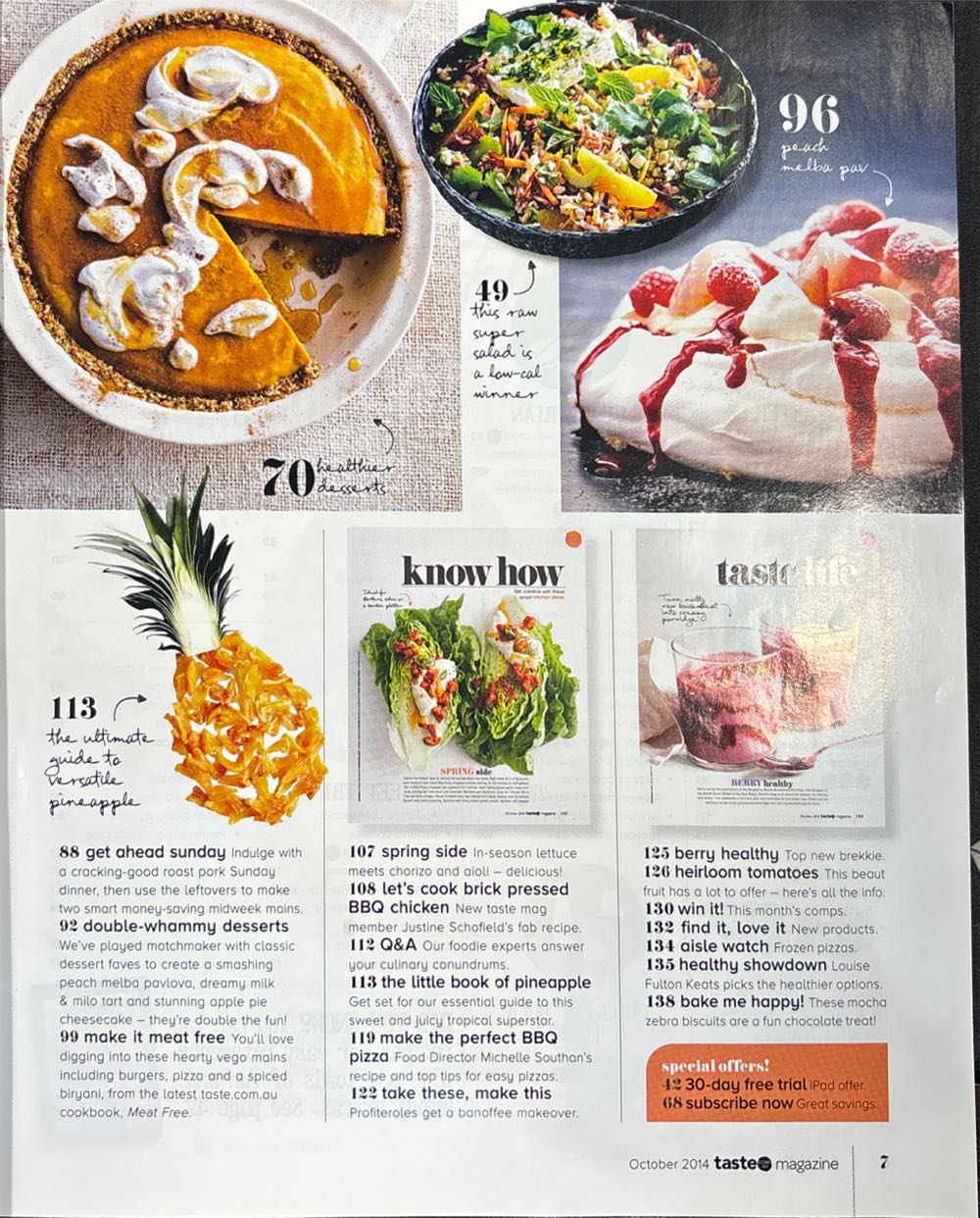 Taste Magazine Issue 14  (October) magazine collectible [Barcode 9312966131607] - Main Image 3