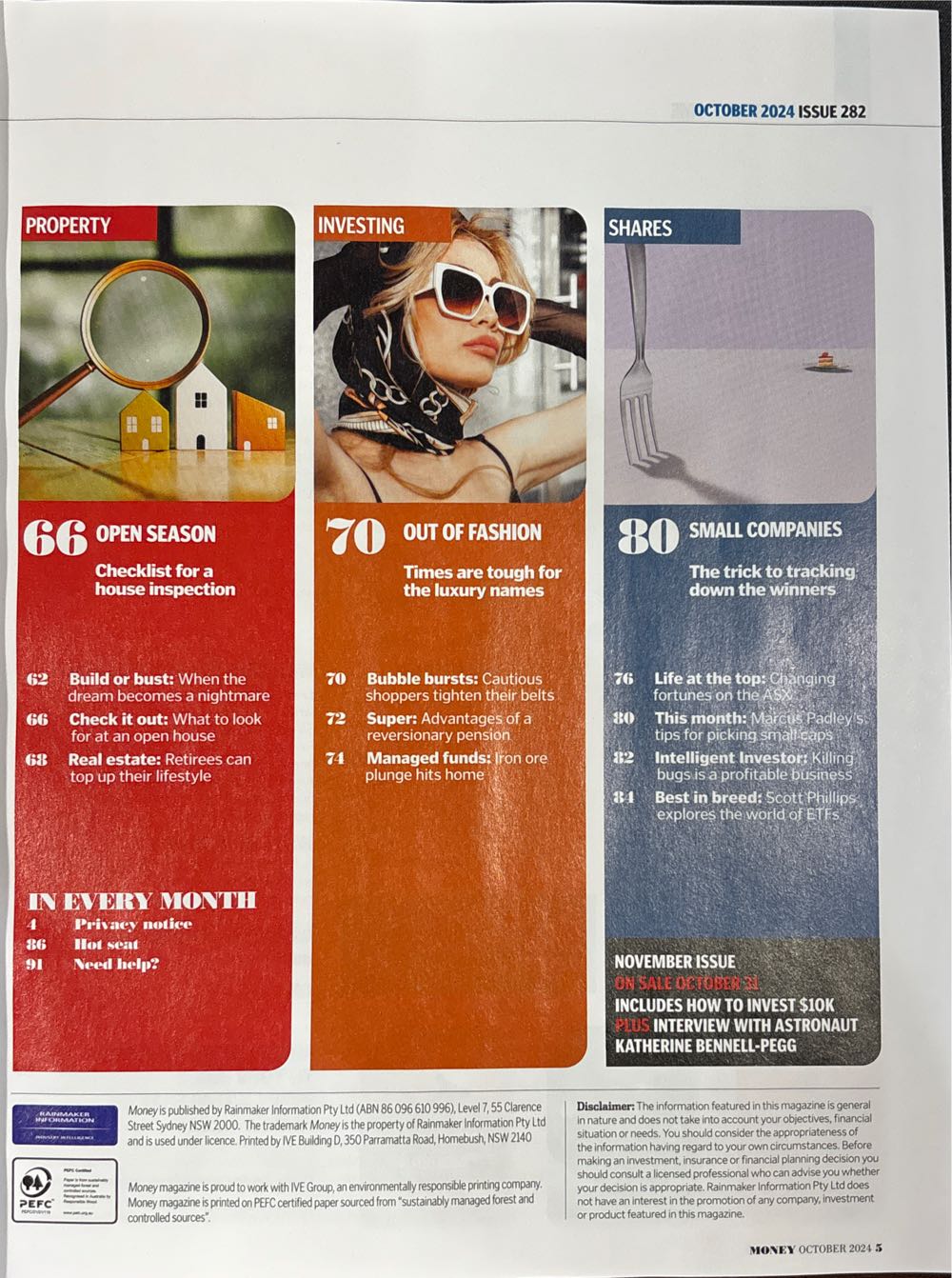 Money Issue 282  (October) magazine collectible - Main Image 3