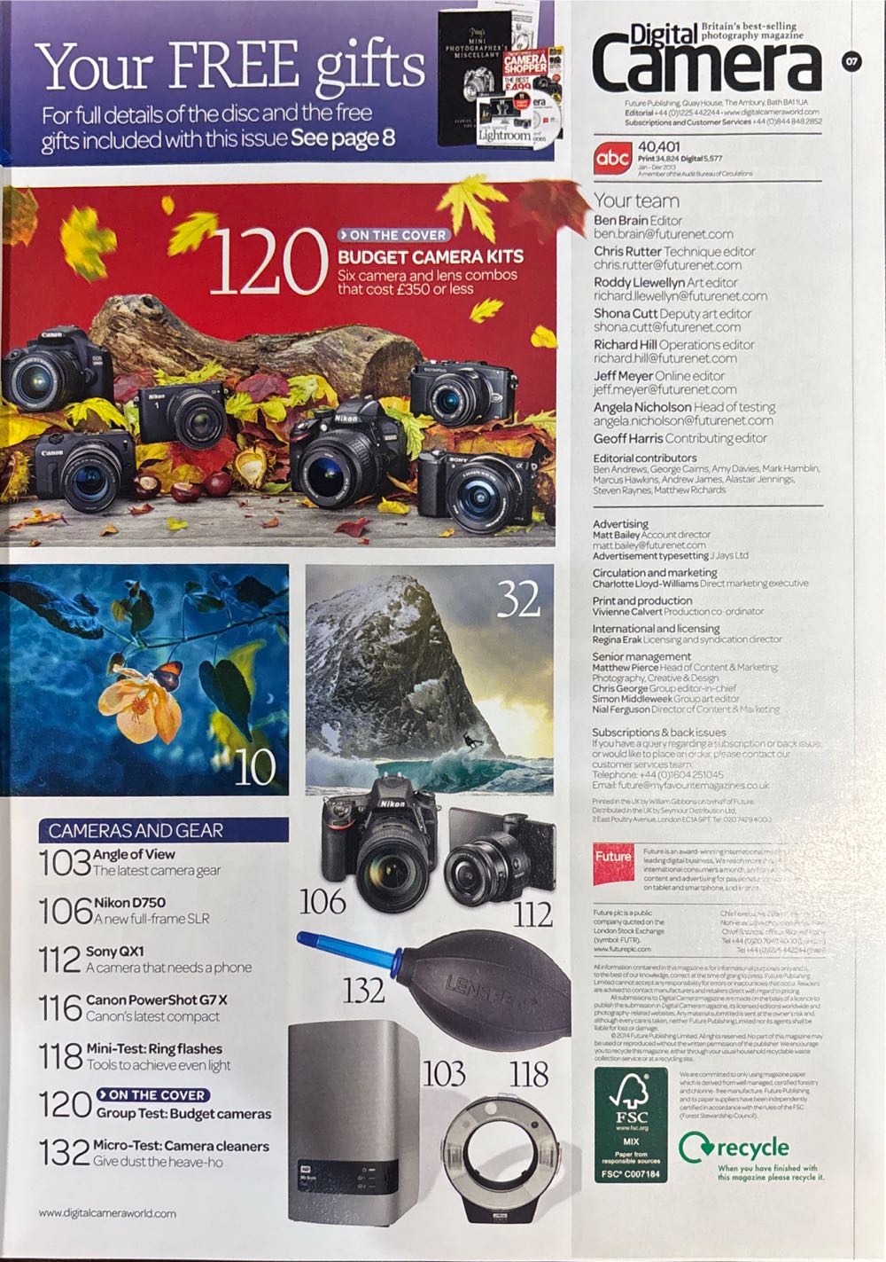 Digital Camera World Magazine Issue 158  (December) magazine collectible [Barcode 9771479001027] - Main Image 3