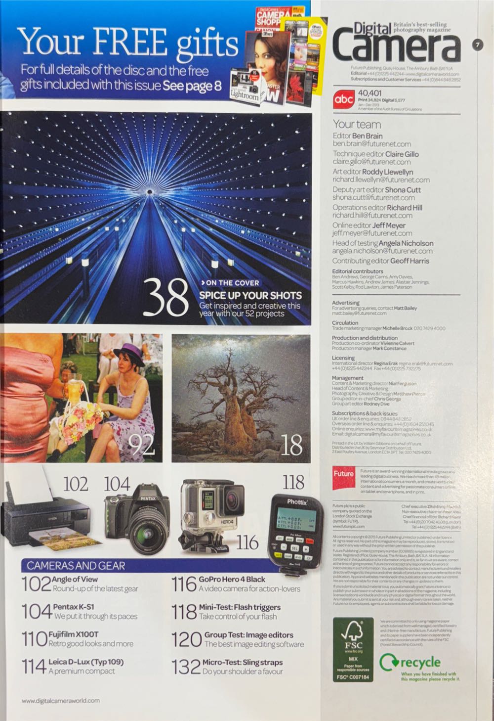 Digital Camera World Magazine Issue 161  (March) magazine collectible [Barcode 9771479001027] - Main Image 3