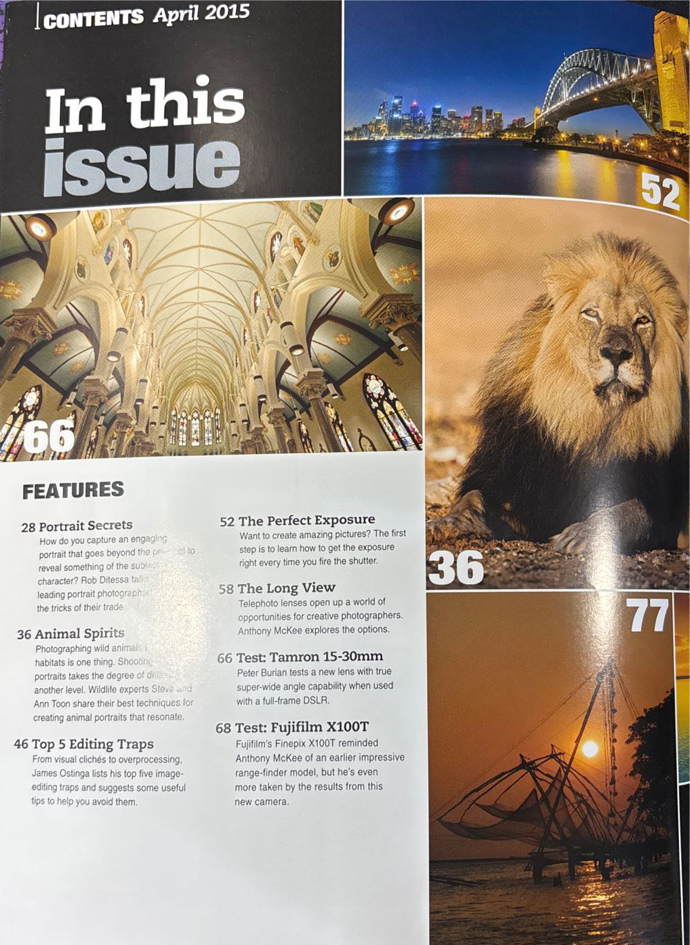 Australian Photography Issue April 2015  (April) magazine collectible [Barcode 9770004996005] - Main Image 2