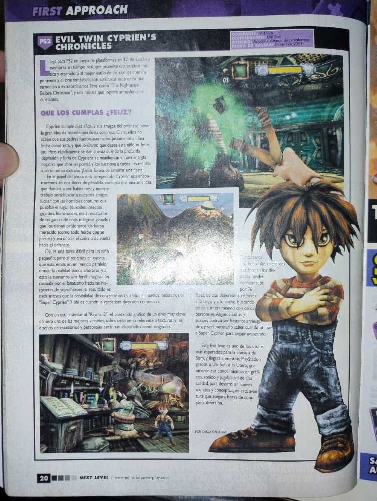 Next Level Número 34  (octubre) magazine collectible - Main Image 2