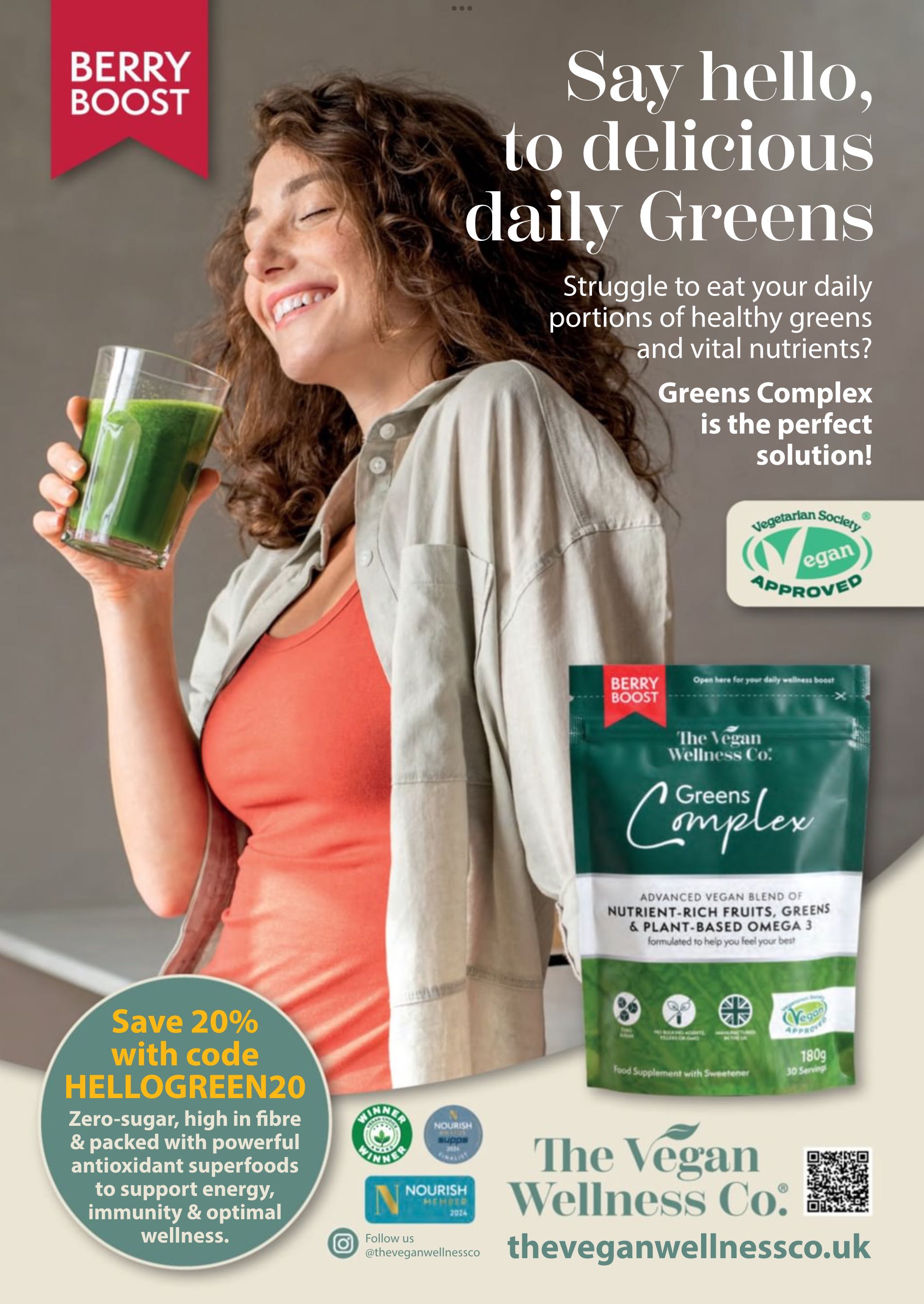 Vegan Food & Living  2024 November  (November) magazine collectible - Main Image 2