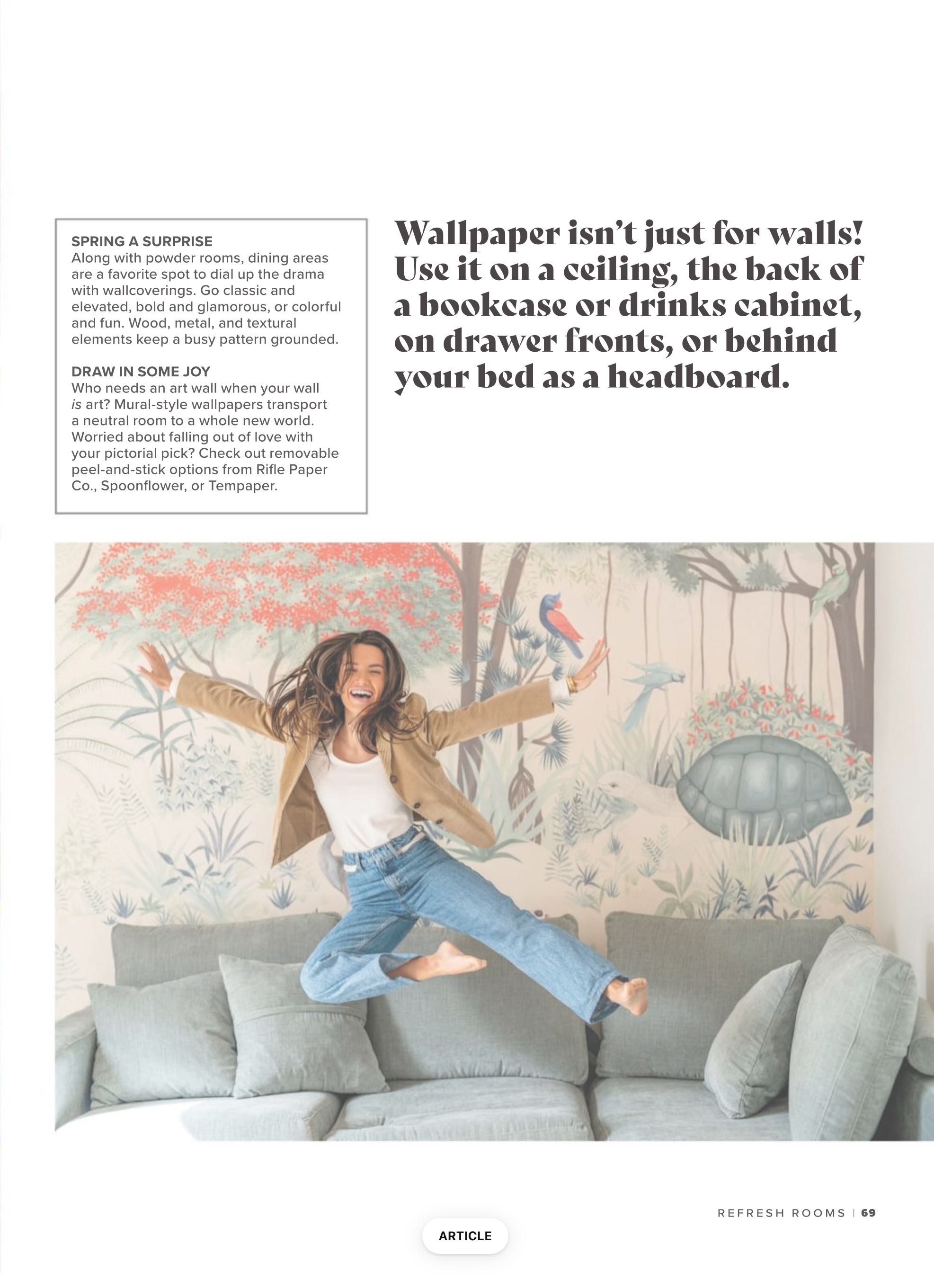 Refresh Rooms  2024 June  (June) magazine collectible - Main Image 2