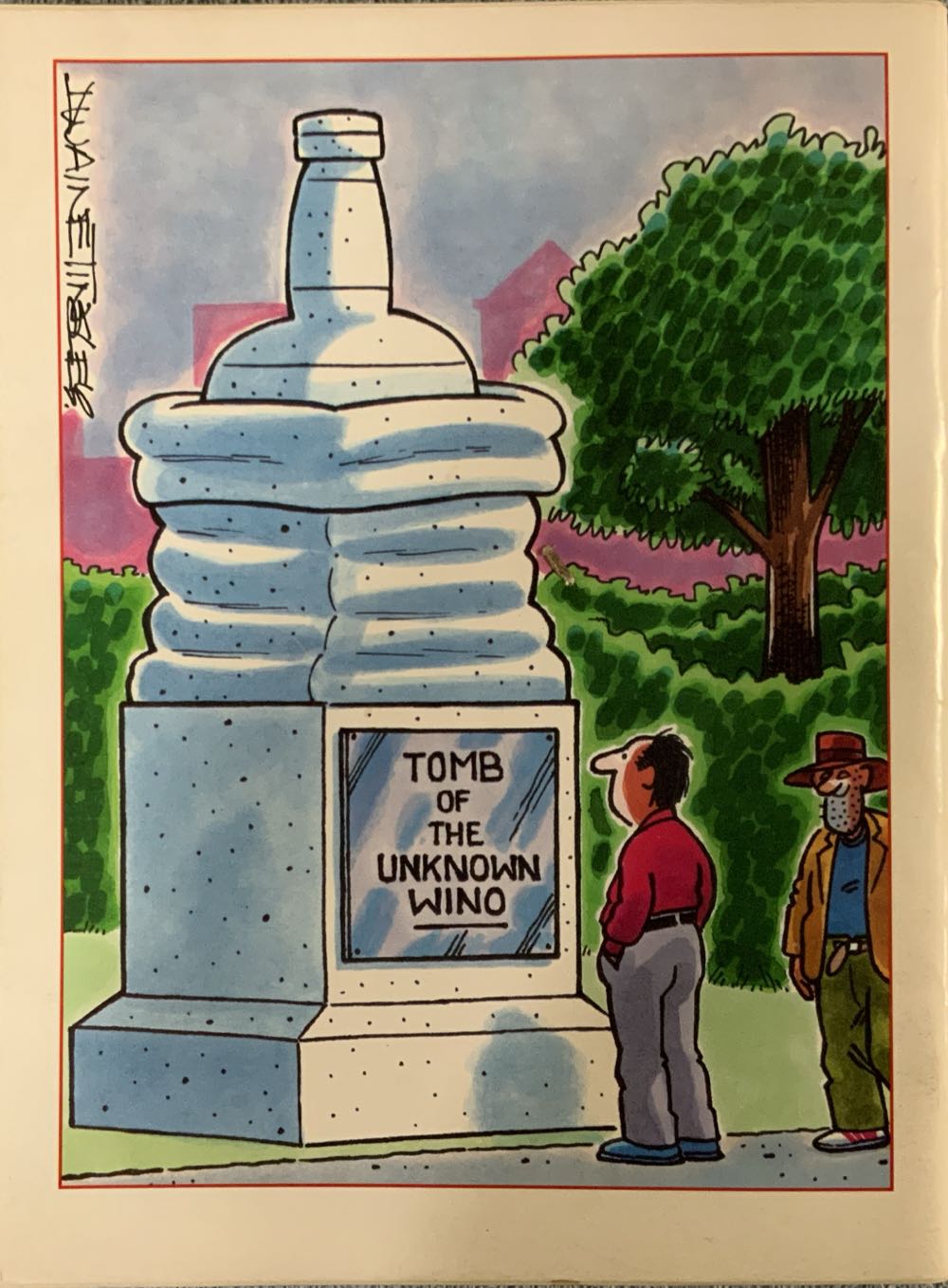 Hustler Humor  (April) magazine collectible [Barcode 07436900008704] - Main Image 2