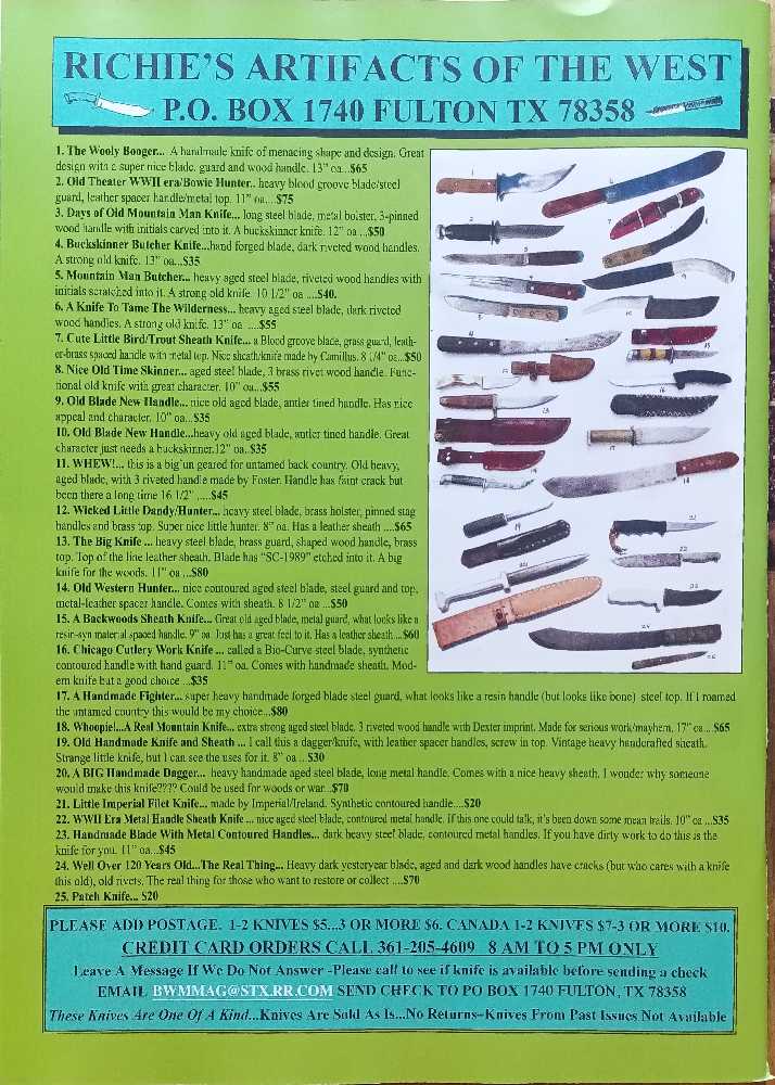 the Backwoodsman  (July) magazine collectible - Main Image 2