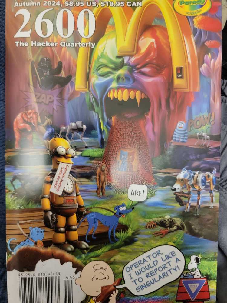 The Hacker Quarterly Vol 41 Number 3  magazine collectible [Barcode 074851831588] - Main Image 2